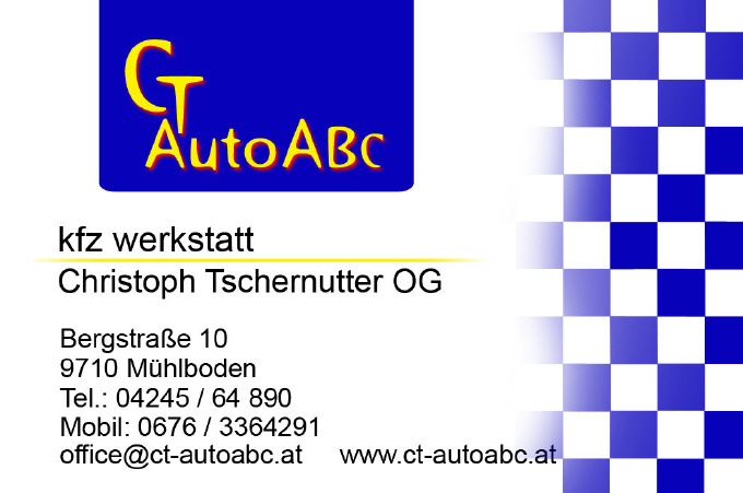 CT AutoABC KFZ Werkstatt Christoph Tschernutter OG